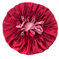 Red & Pink Satin Bonnet