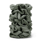 Sage Green 8 PC Satin Scrunchie Set for Curly and Natural Hair