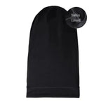 Extra Long Satin-Lined Jersey Beanie - NuAira