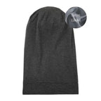 Extra Long Satin-Lined Jersey Beanie - NuAira