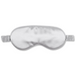 "Happy Eyes" Satin Sleep Mask | Silver