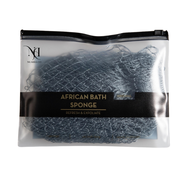 Slate African Net Bath Sponge.