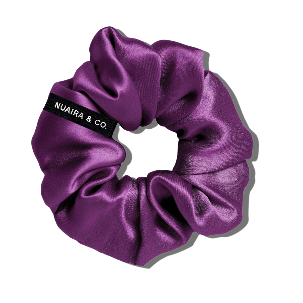 Snag-Free Satin Ponytail Scrunchie