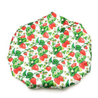 Strawberry Joy Satin Bonnet & Scrunchie - NuAira