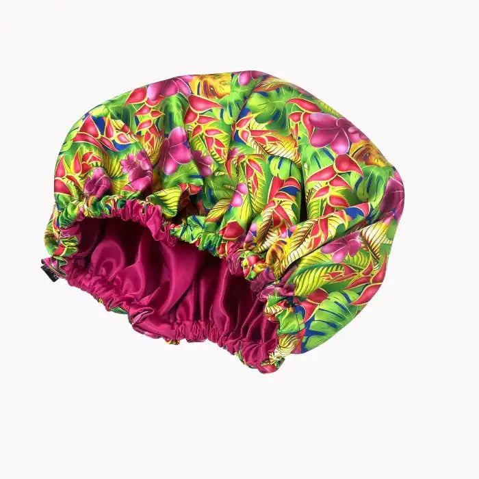 Tropical Floral Hair Bonnet - NuAira
