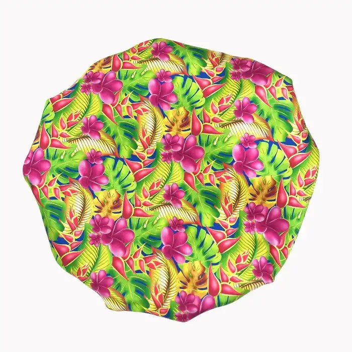 Tropical Floral Hair Bonnet - NuAira