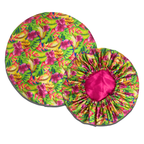 Tropical Floral Hair Bonnet