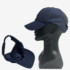 Adjustable Satin Lined Backless Baseball Cap - NuAira