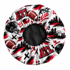 Atlanta Football Satin Bonnet | satin bonnet for natural, curly hair and braids by NuAira - additional view
