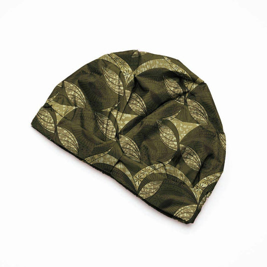 AFRICAN PRINT | Satin-Lined Shower Cap