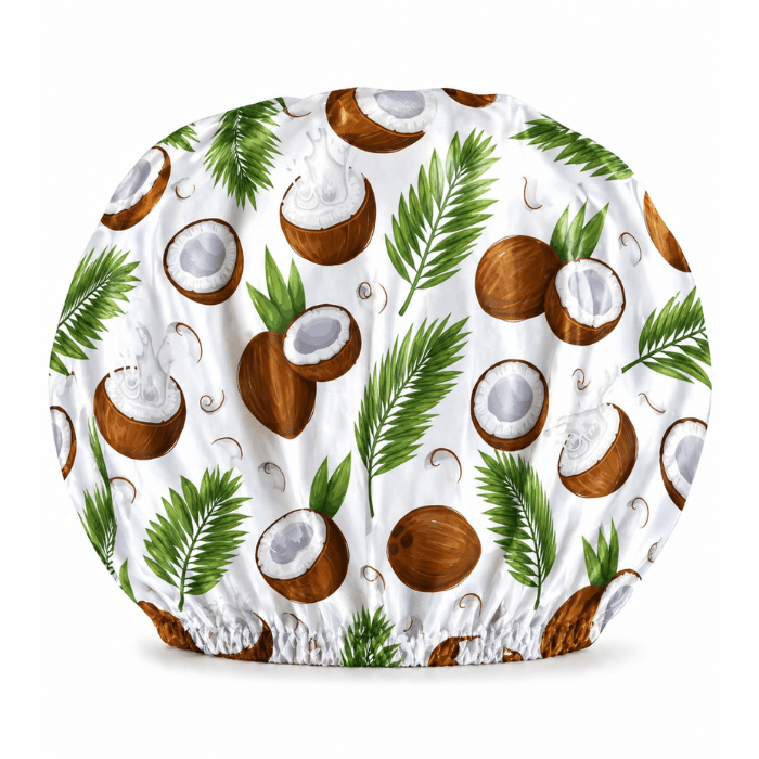 Coconut Delight Satin Bonnet & Scrunchie - NuAira