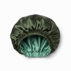 Dark olive mint bonnet