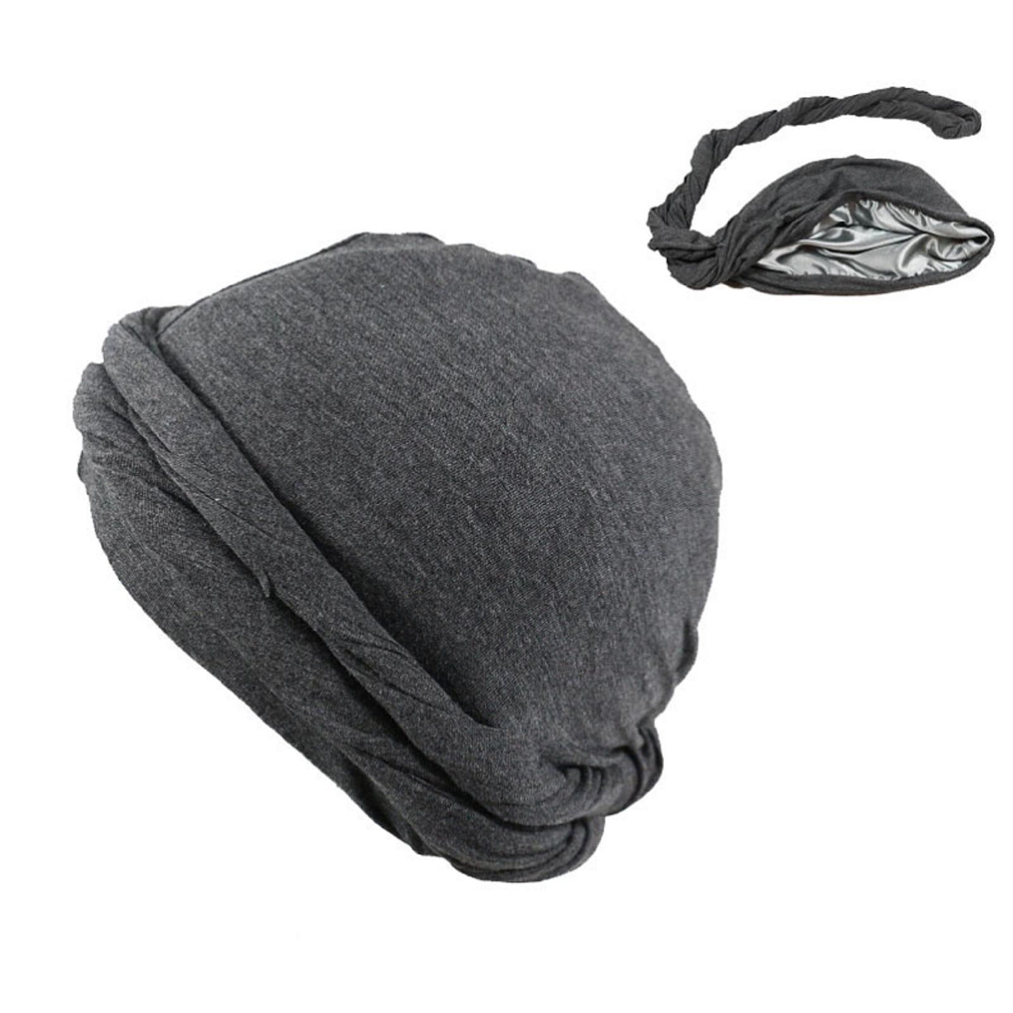 Satin-Lined Halo Turban - NuAira