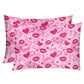 Love Lips and Hearts Pillowcase 2 pc Set