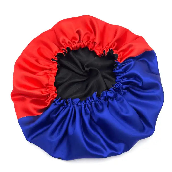 Haiti Satin Satin Bonnet | satin bonnet for natural, curly hair and braids by NuAira - product detail