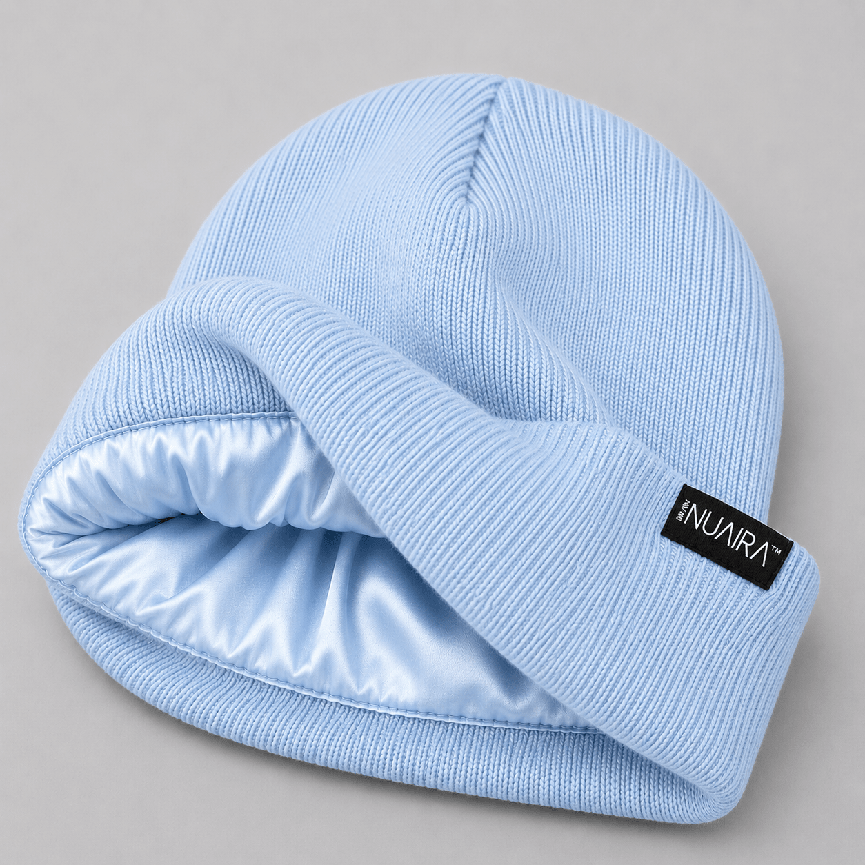 Kids Satin Lined Winter Beanie Hat – Cozy, Hair-Protective & Warm - NuAira