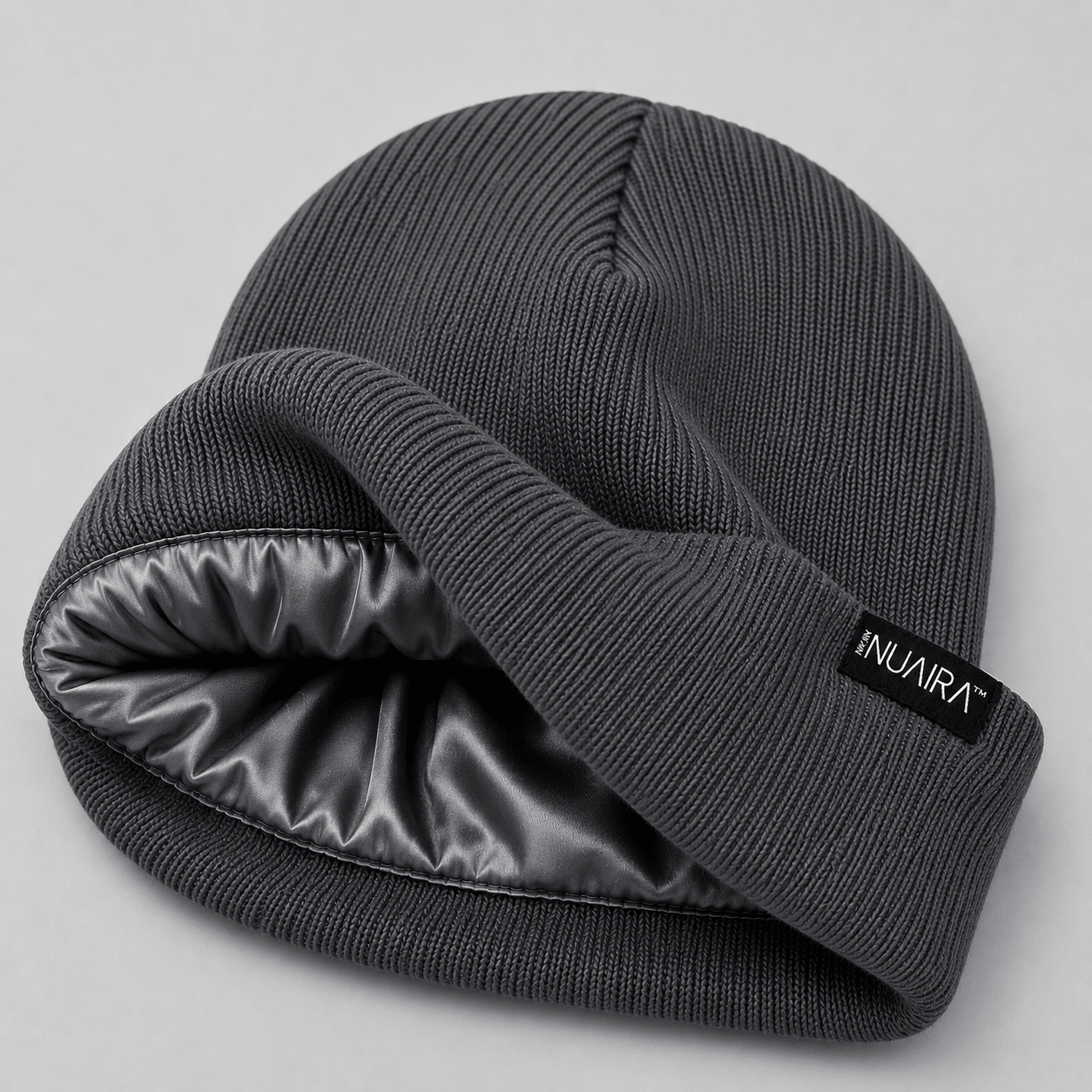 Luxury Adult Satin Lined Winter Beanie Hat - NuAira