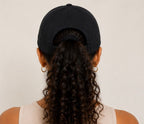 Luxury Satin-Lined Backless Baseball Cap - NuAira