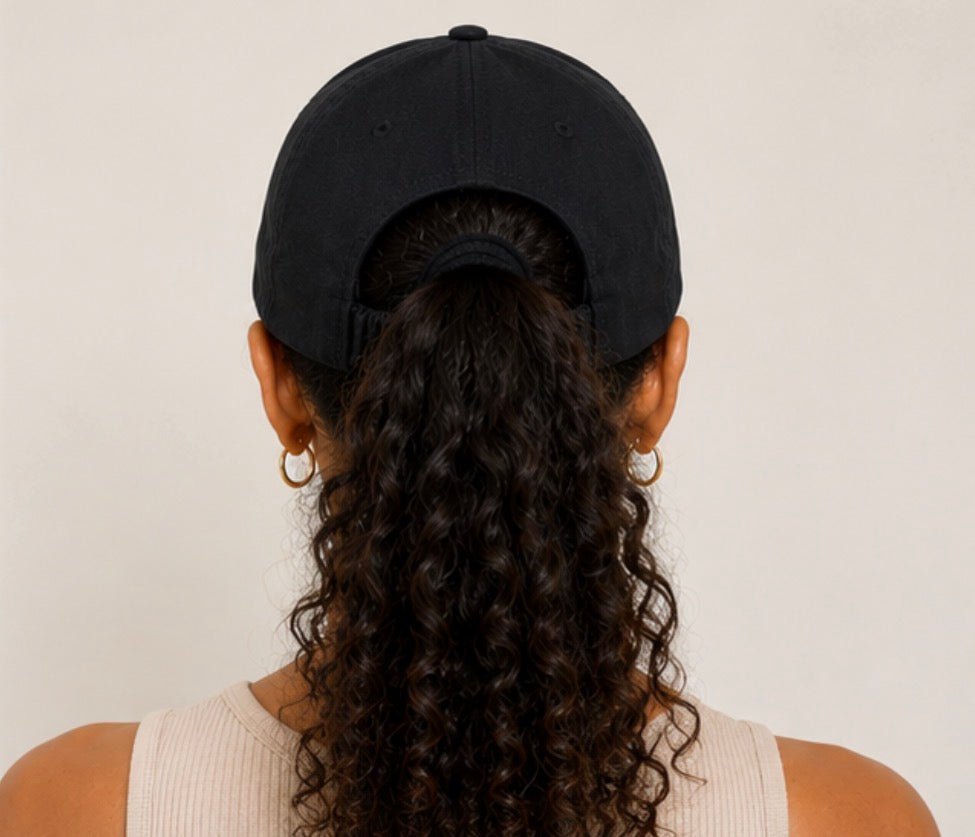 Luxury Satin-Lined Backless Baseball Cap - NuAira