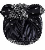 Luxury Satin Lined Turban Bow Turban for Women - NuAira