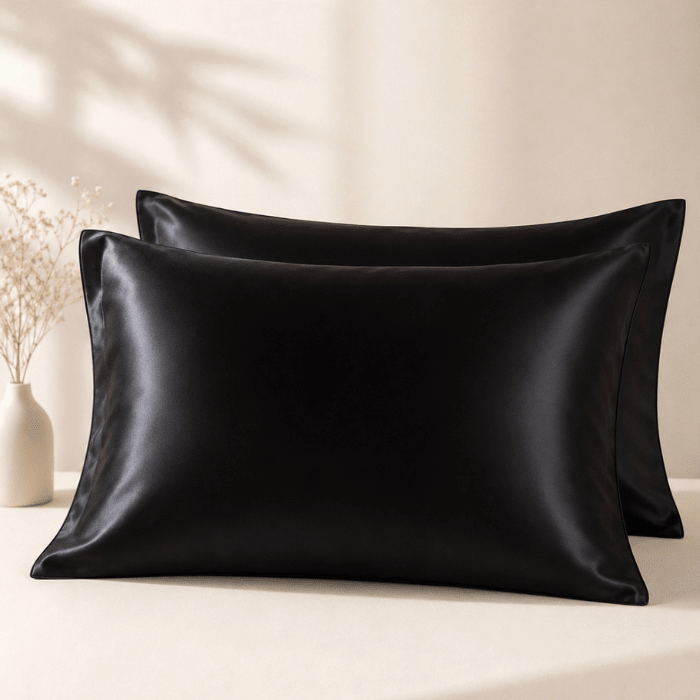 Midnight Luxe Satin Pillowcase Set - NuAira