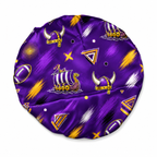 Minnesota Football Satin Bonnet | satin bonnet for natural, curly hair and braids by NuAira - product detail