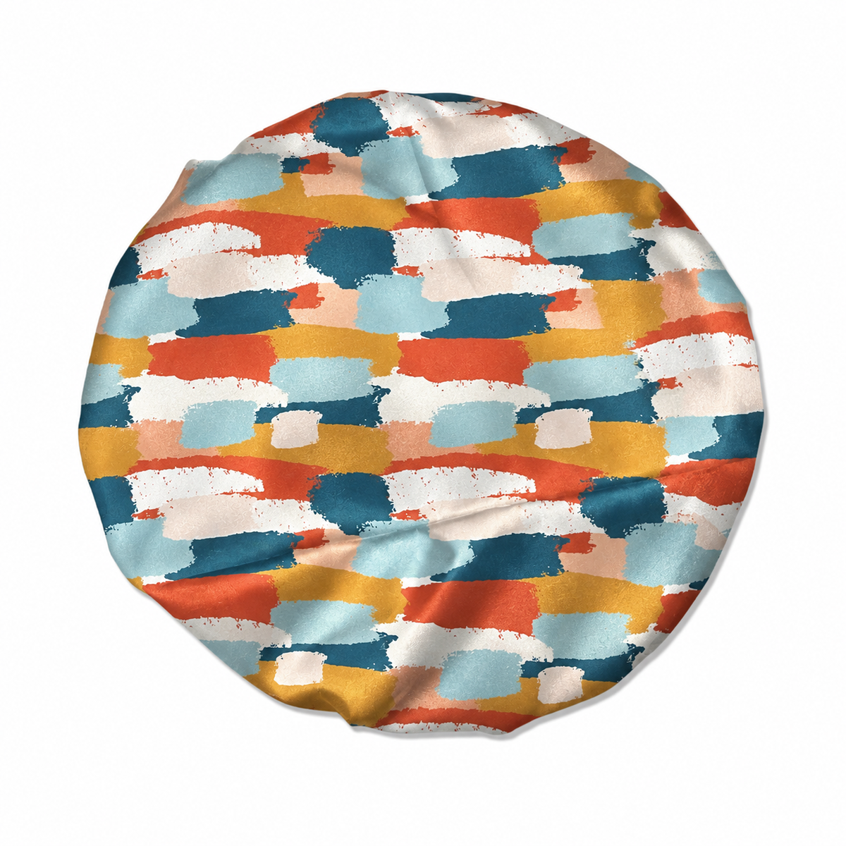 Mod Brush Strokes Satin Bonnet | satin bonnet for natural, curly hair and braids by NuAira - product detail