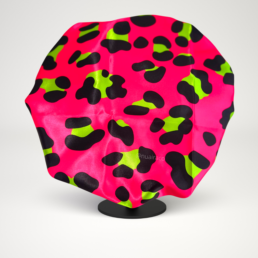 Neon Leopard Bonnet