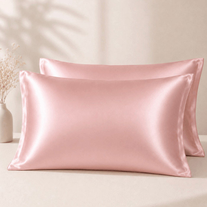Rose Satin Pillowcase Set - NuAira