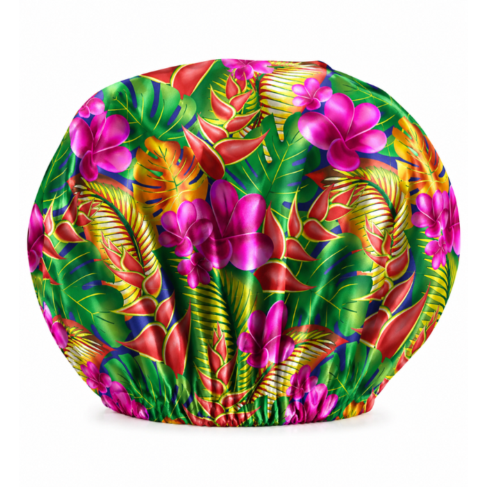 Tropical Floral Hair Bonnet - NuAira