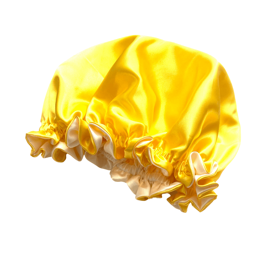Sunflower Yellow & Off White Bonnet - NuAira