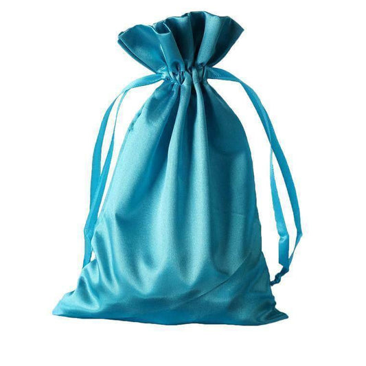 Turquoise Satin Bag - NuAira