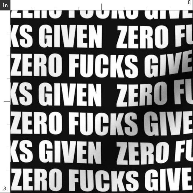 “Zero Fucks Given” - NuAira